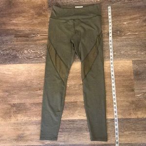 Army green Forever 21 leggings. Gently used.